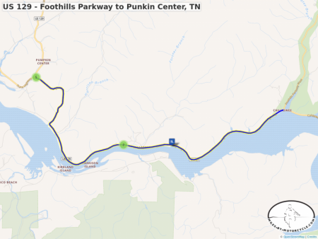 US 129 - Foothills Parkway to Punkin Center, TN