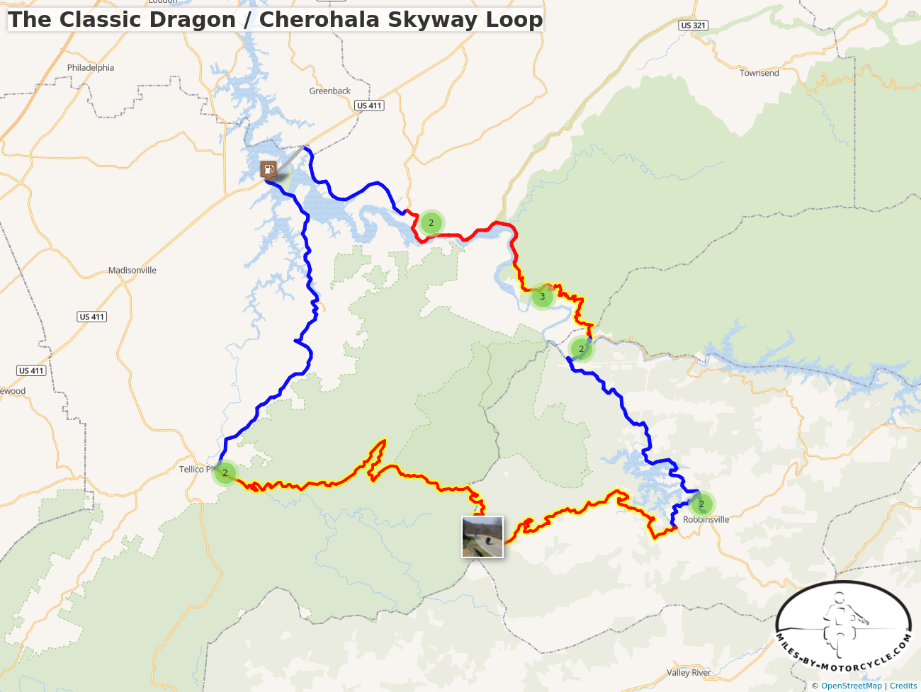 The Classic Dragon / Cherohala Skyway Loop 