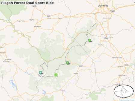 Pisgah Forest Dual Sport Ride