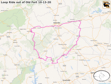 Loop Ride out of Old Fort 10-13-20