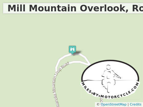 Mill Mountain Overlook, Roanoke Mountain Loop Road