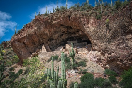 Native Cave Dwellings - Arizona