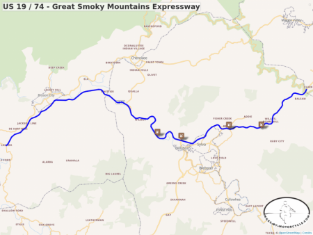 US 19 / 74 - Great Smoky Mountains Expressway