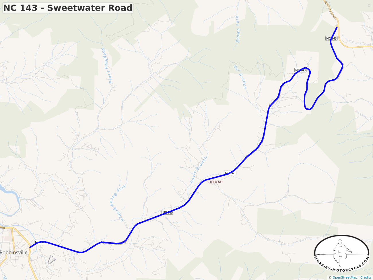 NC 143 - Sweetwater Road