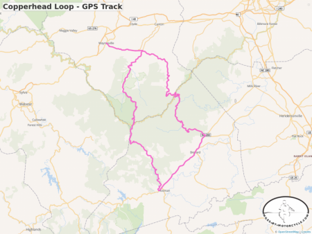 Copperhead Loop - GPS Track