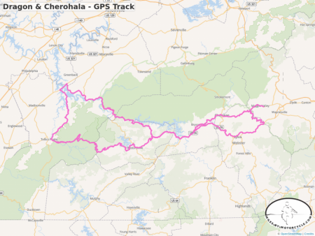 Dragon & Cherohala - GPS Track