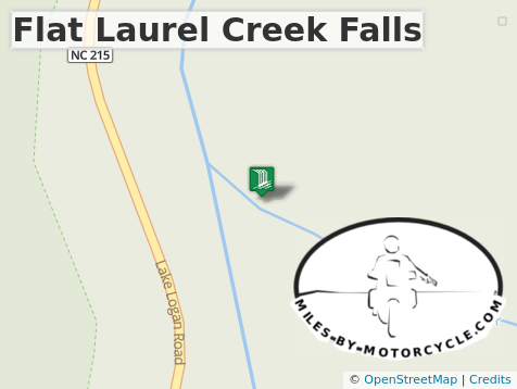 Flat Laurel Creek Falls