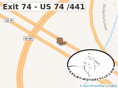 Exit 74 - US 74 /441
