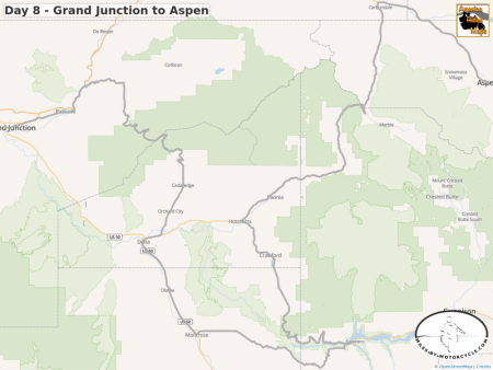 Day 8 - Grand Junction to Aspen