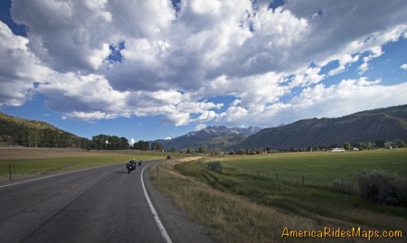 CO 550 - north of Ouray