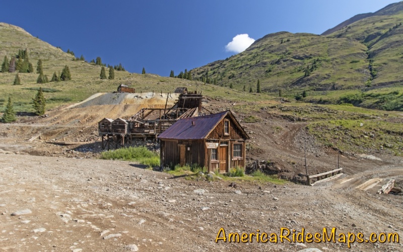 The Alpine Loop - Historic mines and ghost towns 