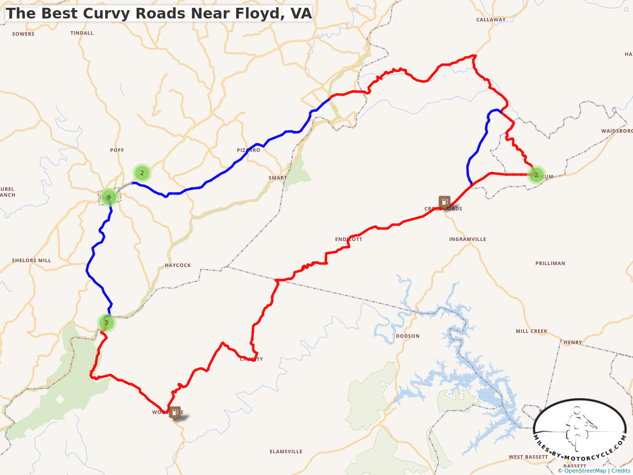 The Best Curvy Roads Near Floyd, VA
