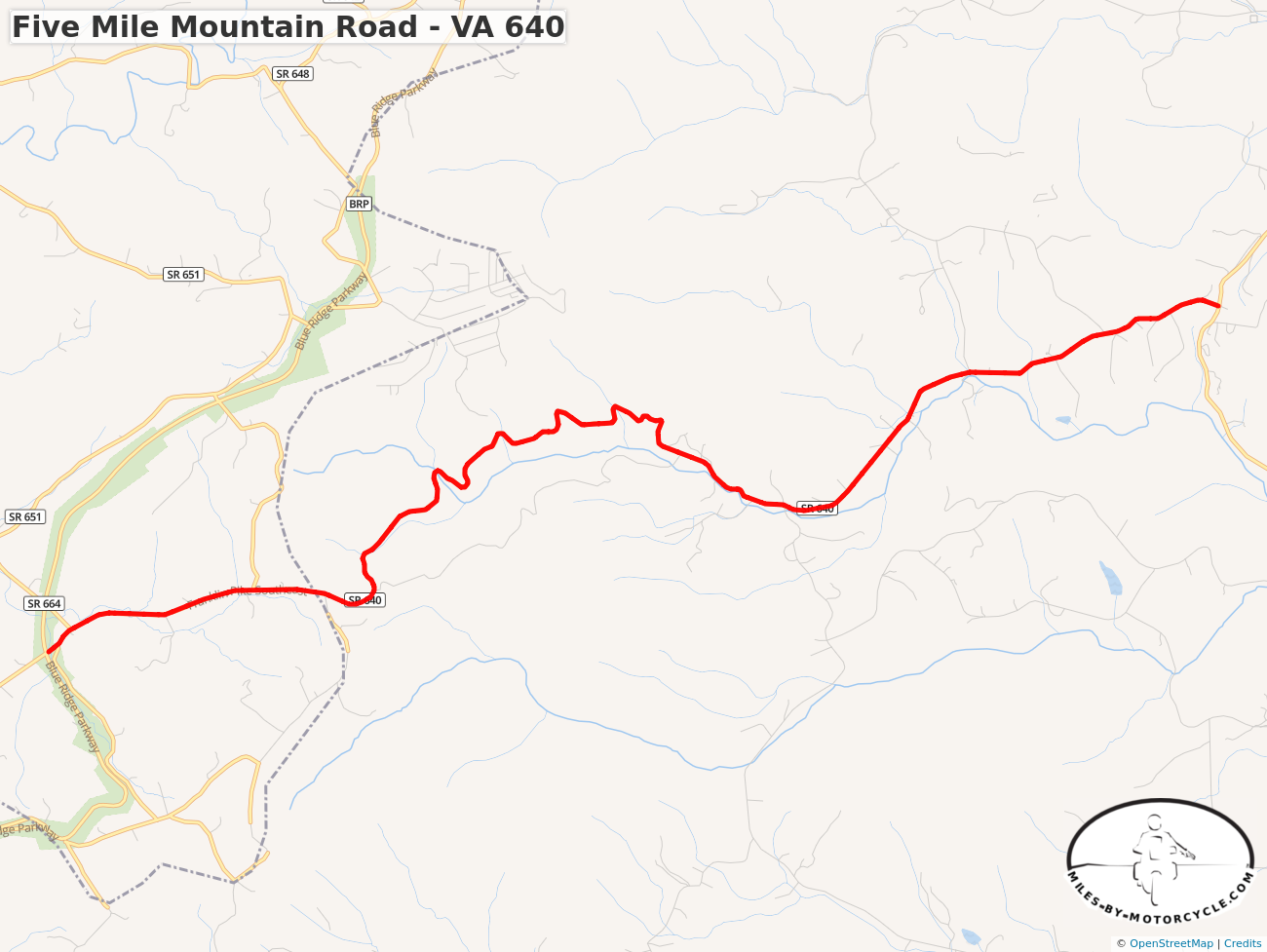Five Mile Mountain Road - VA 640