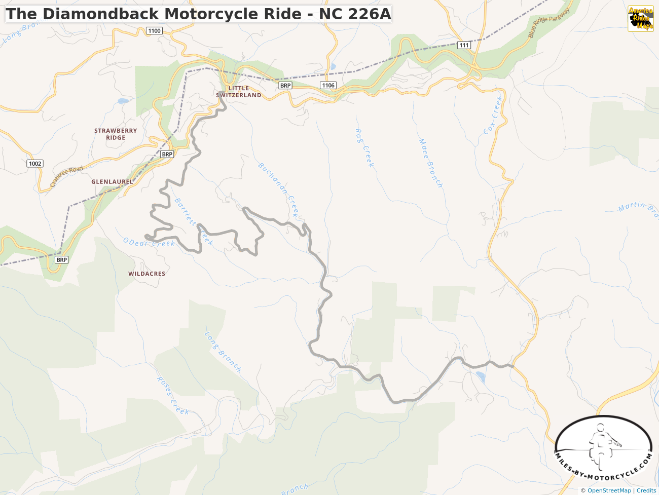 The Diamondback Motorcycle Ride - NC 226A