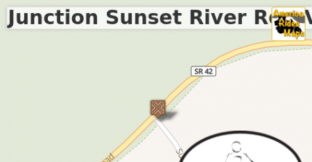Junction Sunset River Rd - VA 620 & VA 42 - Old Wilderness Rd