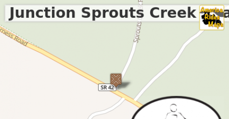 Junction Sprouts Creek Road & VA 42 - Old Wilderness Rd
