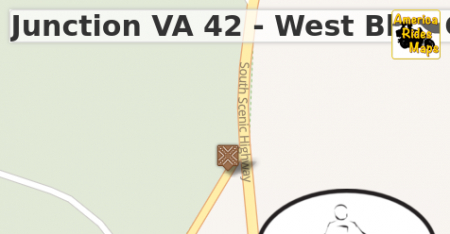 Junction VA 42 - West Blue Grass Trail & US 52