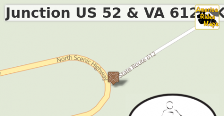Junction US 52 & VA 612 - Kimberling Rd