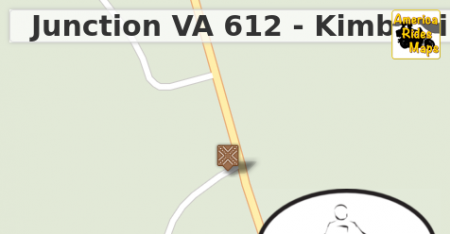 Junction VA 612 - Kimberling Rd & VA 606 - Wilderness Rd