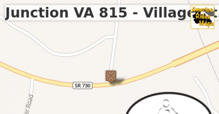 Junction VA 815 - Village St. & VA 730 - Eggleston Rd
