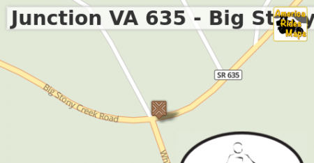 Junction VA 635 - Big Stony Creek Road & VA 613 - White Rock Rd