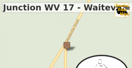 Junction WV 17 - Waiteville Rd & Rays Siding Road