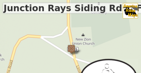 Junction Rays Siding Rd & Fork Rd a.k.a. Limestone Hill Rd