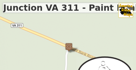 Junction VA 311 - Paint Bank Rd & Tub Run Rd 