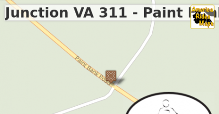 Junction VA 311 - Paint Bank Road & Red Brush Rd