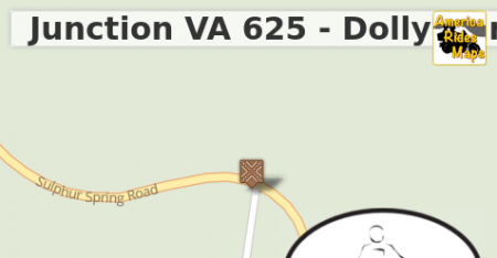 Junction VA 625 - Dolly Ann Dr & VA 606 - Sulphur Spring Rd