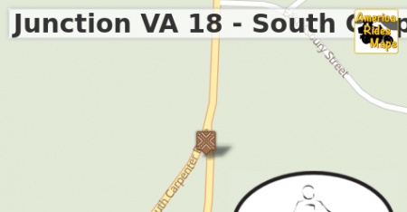 Junction VA 18 - South Carpenter Dr & VA 647 - East Mallow Rd