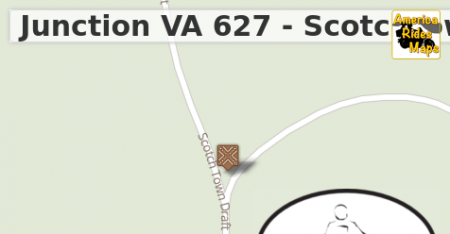 Junction VA 627 - Scotchtown Draft Rd & Sugar Tree Rd