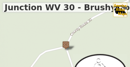 Junction WV 30 - Brushy Fork Rd & WV 32 - Shenandoah Mountain Rd