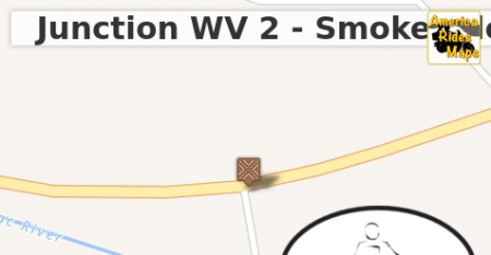Junction WV 2 - Smokehole Rd & WV 28 - N Fork HWY