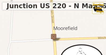 Junction US 220 - N Main St & Winchester Rd (Old HWY 55)