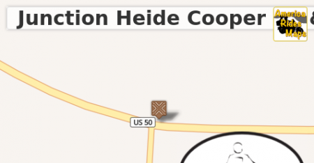 Junction Heide Cooper Rd & US 50 - Northwestern Pike