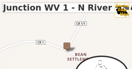 Junction WV 1 - N River Rd & Mount Olive Rd