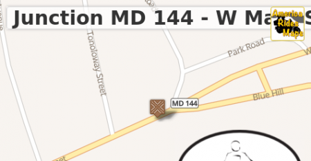 Junction MD 144 - W Main St & Blue Spring Rd to US 552