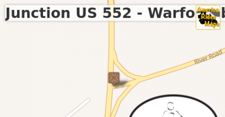 Junction US 552 - Warfordsburg Rd & River Road