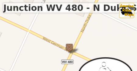 Junction WV 480 - N Duke St & WV 45 - E German St