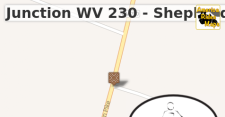 Junction WV 230 - Shepherdstown Pike & WV 31 - Engle Molers Rd