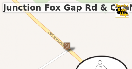 Junction Fox Gap Rd & Old National Pike