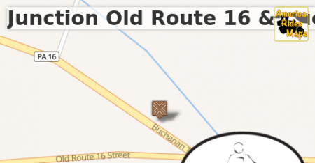Junction Old Route 16 & Buchanan Trail E