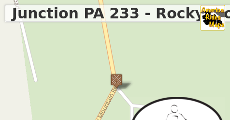 Junction PA 233 - Rocky Mountain Rd & Golf Corse Rd