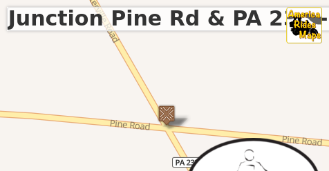 Junction Pine Rd & PA 233 - Centerville Rd