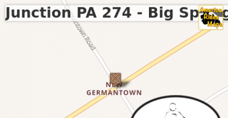 Junction PA 274 - Big Spring Rd & Germantown Rd
