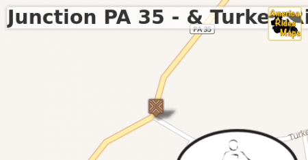 Junction PA 35 - & Turkey Ridge Rd