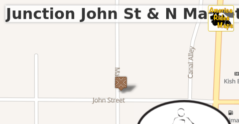 Junction John St & N Market St