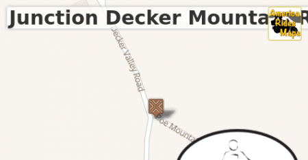 Junction Decker Mountain Rd & Poe Mountain Tower Rd