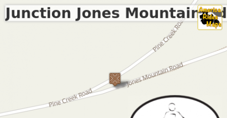 Junction Jones Mountain Rd & Pine Creek Rd